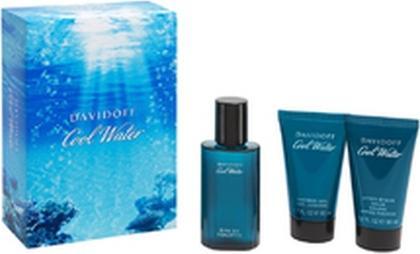 Produktbild Davidoff Cool Water Man Geschenkset Edt 40 ml, 50 ml Duschgel und 50 ml After Shave Balsam