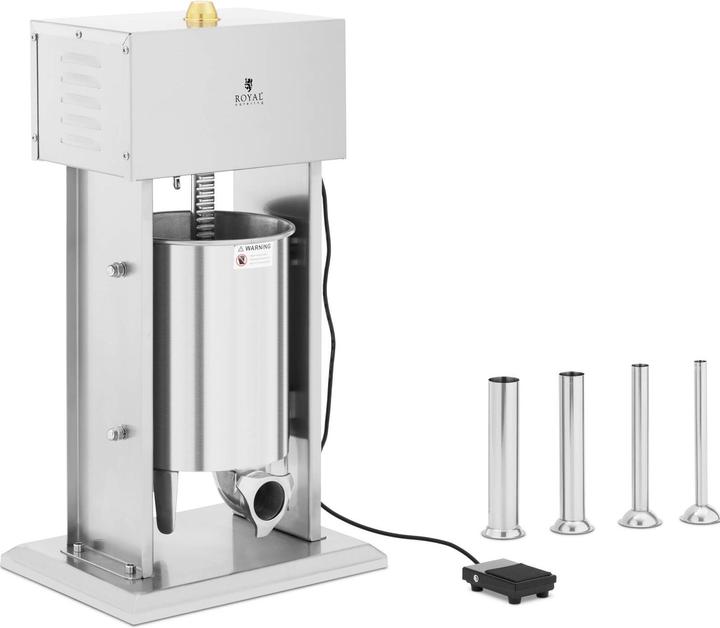 Produktbild Royal Catering Wurstfüller Wurstfüllmaschine Wurstmaschine Edelstahl Wurstpresse 10 L 120 W