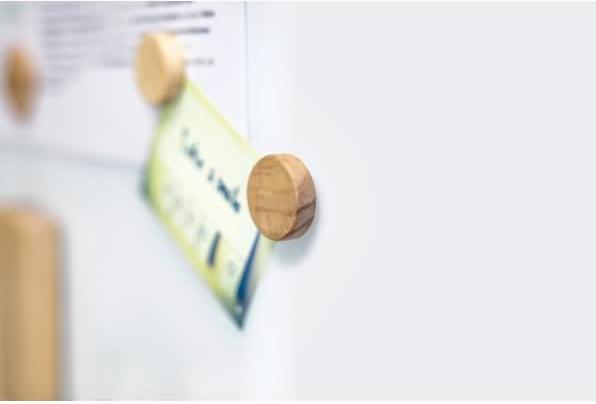 Produktbild Sigel Holz-Magnete rund (4 x)
