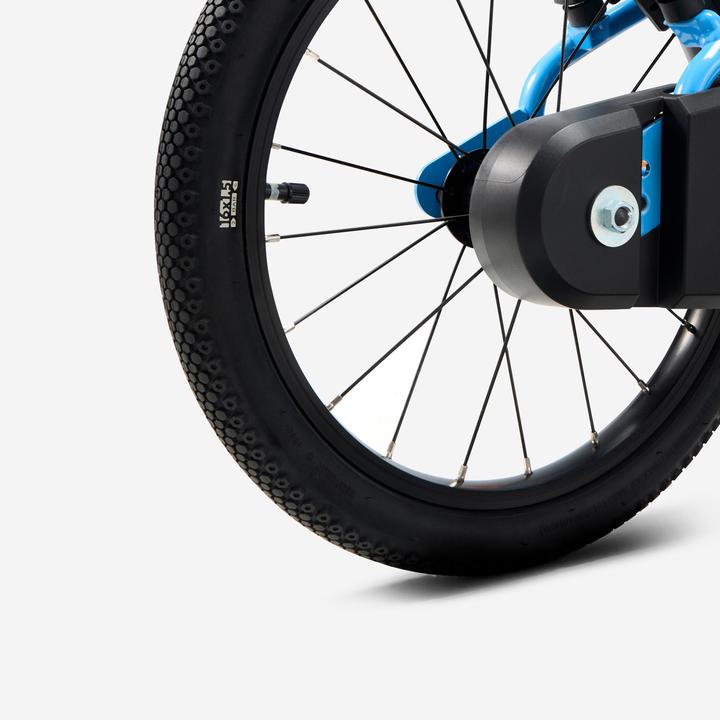 Actual product image Btwin Kinderfahrrad 16 Zoll Discover 500 blau (16")