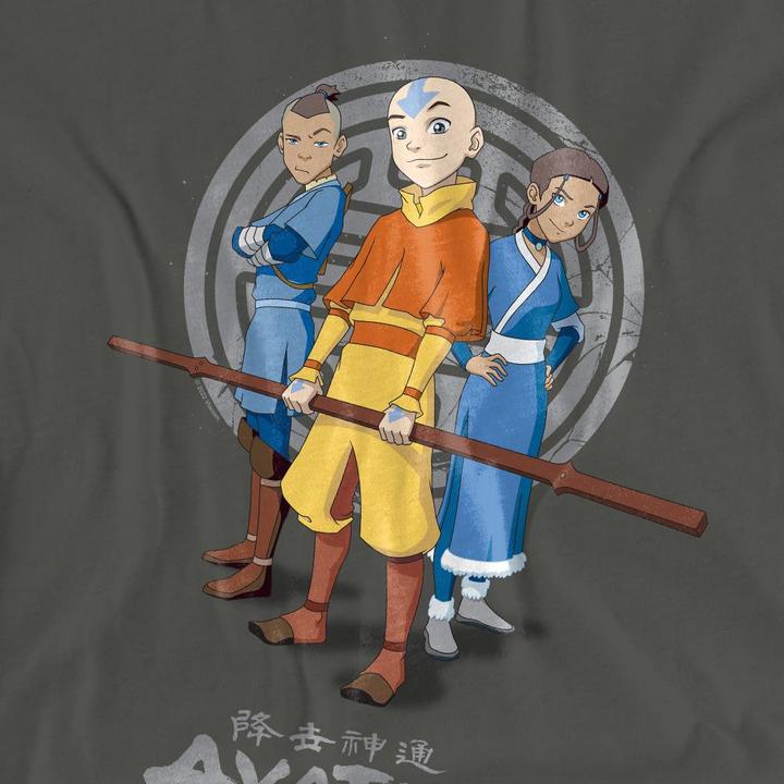 Actual product image Avatar: The Last Airbender Unisex Adult Team Avatar T-Shirt (XL)