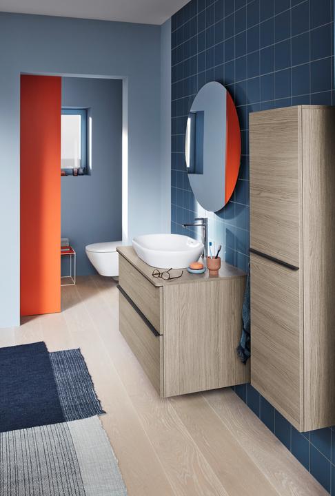 Actual product image Duravit EH-WT-MI D-NEO L with pop-up waste chrome