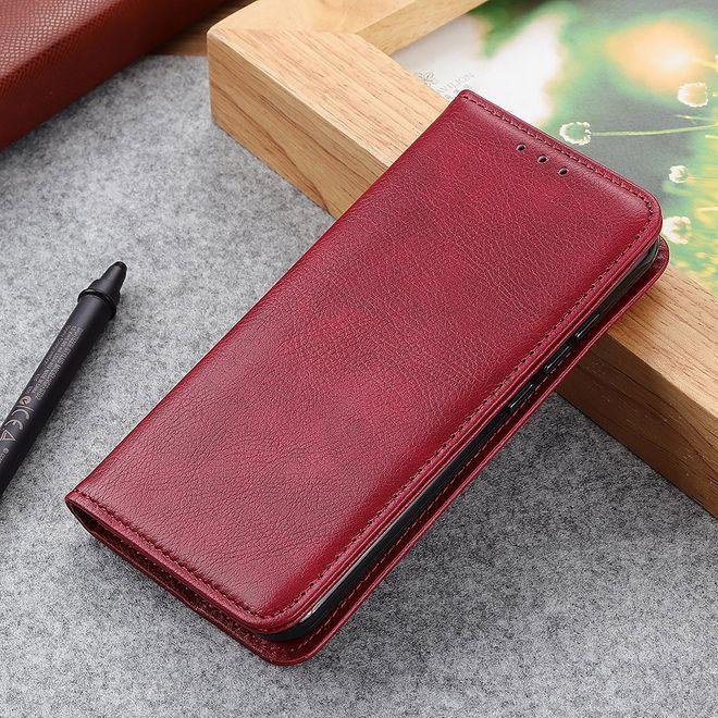 Produktbild MU Classic Litchi V Leder Bookcover Series (Huawei P40)