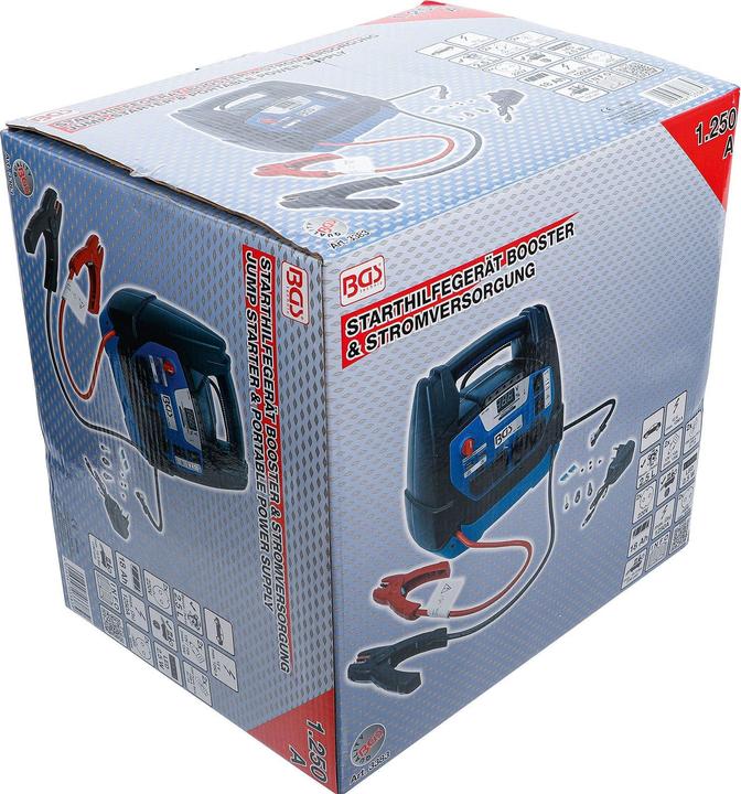 Produktbild BGS Multifunktions-Starthilfegerät & Mobile Stromversorgung 5-in-1 18 Ah (1250 A, 18000 mAh)