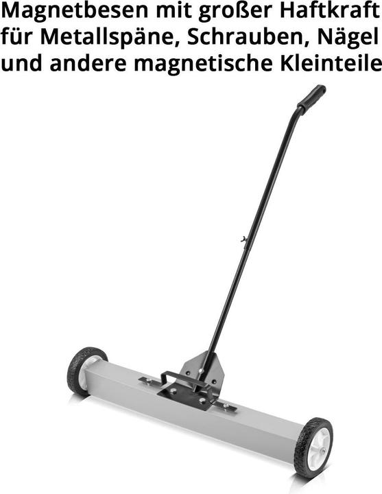 Image du produit Stahlwerk Balayeuse magnétique MBK-36 ST de 914 mm de large, capacité de 22,5 kg
