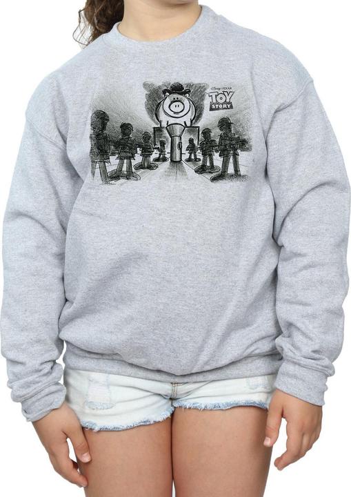 Produktbild Disney Toy Story Evil Dr Pork Chop Sweatshirt Mädchen (140, 146)