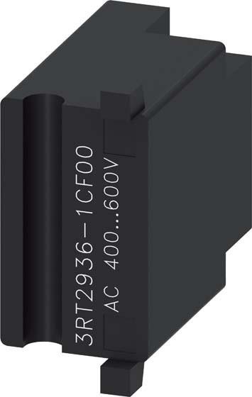 Actual product image Siemens Interference suppression module RC element 400-600VAC 3RT2936-1CF00