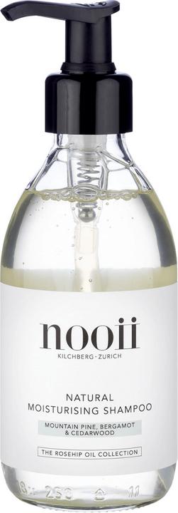 Immagine prodotto Nooii Naturale - Shampoo idratante al pino montano, bergamotto e legno di cedro (250 ml, Shampoo liquido)