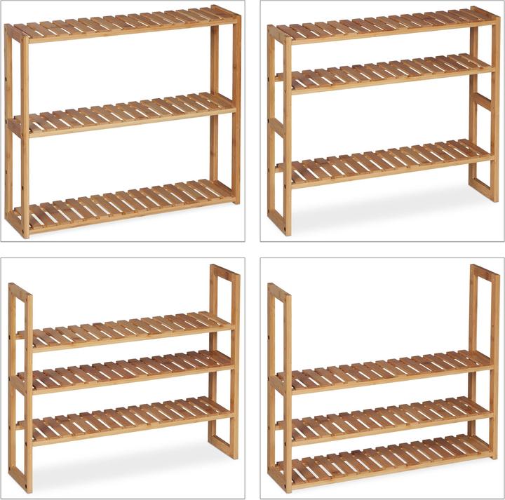 Actual product image Relaxdays Wall shelf (60 x 15 x 50 cm)