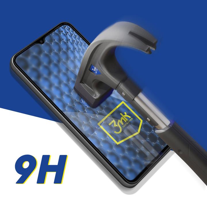 Productafbeelding 3MK Hardglass Max Lite Scherm Beschermer (1 Stuk, Oppo A57 5G, Oppo A57s, Oppo A57e, Oppo A57)