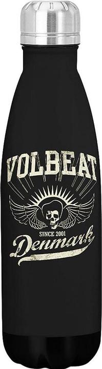 Volbeat Wasserflasche Denmark Logo Edelstahl (0.50 l)