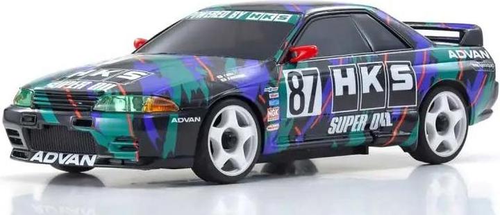 Produktbild Kyosho Mini-Z MA020 Skyline GT-R R32 HKS, ARTR (ARR Almost-Ready-to-Race)