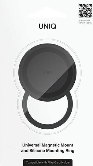 Actual product image Uniq Flixa Magnetic Base magnetyczna baza do montażu czarny/jet black