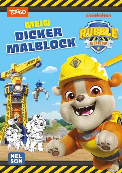Produktbild Rubble & Crew: Mein dicker Malblock