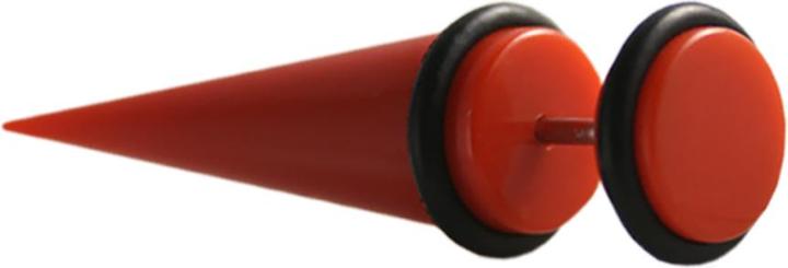 Produktbild Star Piercing Fake Expander rot (ohne Messing, Acryl)