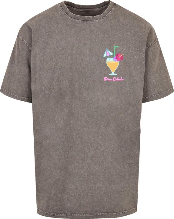 Produktbild Merchcode Pina Colada Acid Washed Heavy Oversized Tee - 112847 (L)