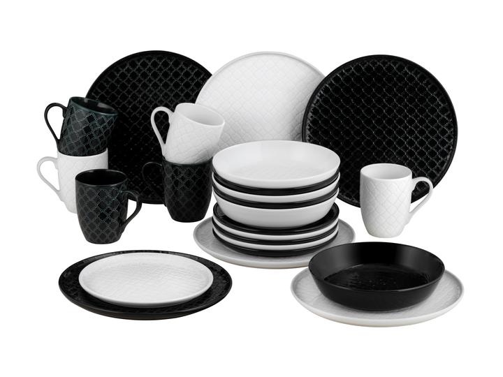 Actual product image Bormioli Rocco Black and White Combi Service (6 Piece)