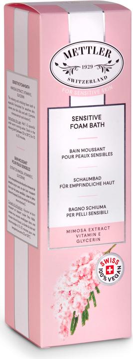 Actual product image Mettler1929 Foam bath for sensitive skin (300 ml, Bubble bath)