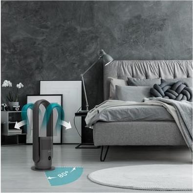 Produktbild Djive Ventilator, Heizlüfter & Luftreiniger, Anthrazit (25 m²)