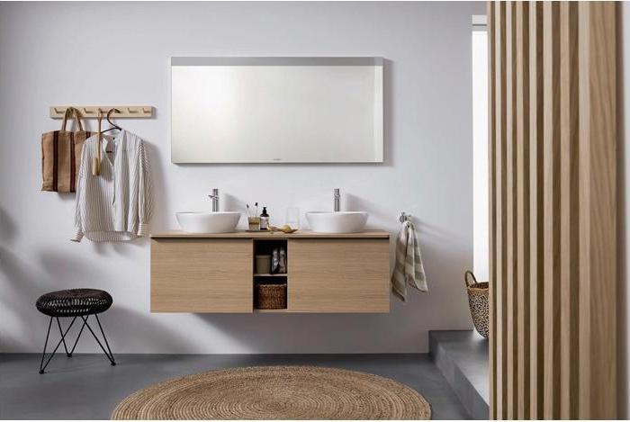 Actual product image Duravit EH-WT-MI D-NEO L with pop-up waste chrome