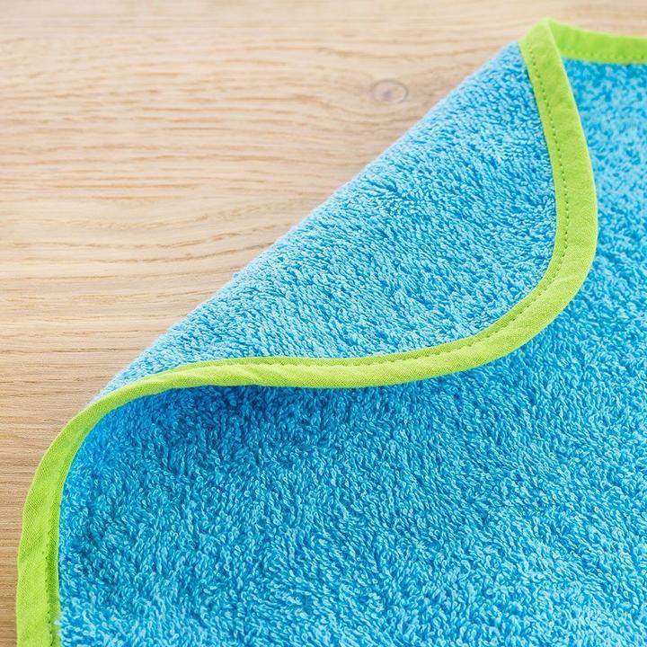 Immagine prodotto Set di 2 bavaglini giganti con bottoni a pressione - ocean lime
