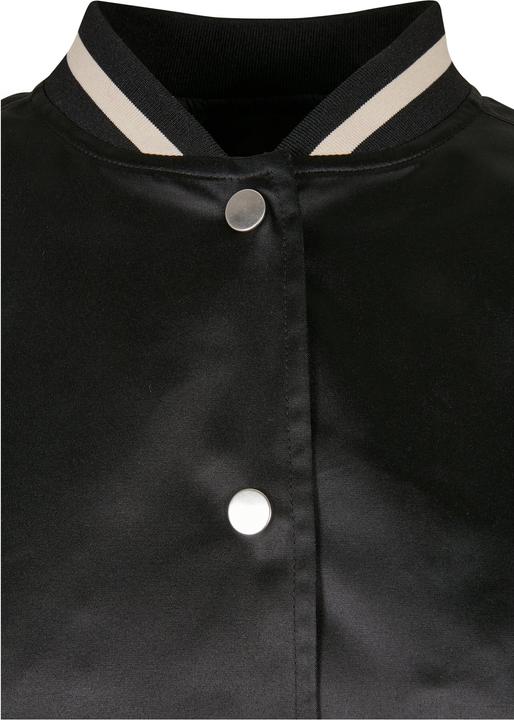 Actual product image Urban Classics College Jacket Ladies Short Oversized Satin (M)