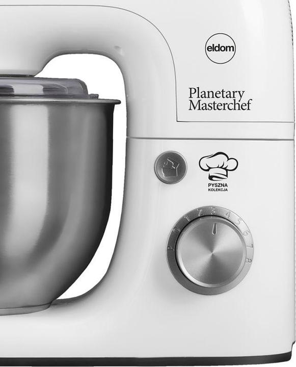 Image du produit Eldom Wrk1200 Planet Stand Mixer 800w White (800 W)