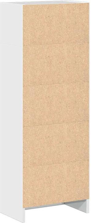 Immagine prodotto VidaXL Bücherregal Hochglanz-Weiss 40x24x109 cm Holzwerkstoff (40 x 24 x 109 cm)