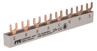 Actual product image FTG Friedrich Göhringer Fork E 8 4-pole 10qmm ES40810 Busbar Eurovario (Cords)