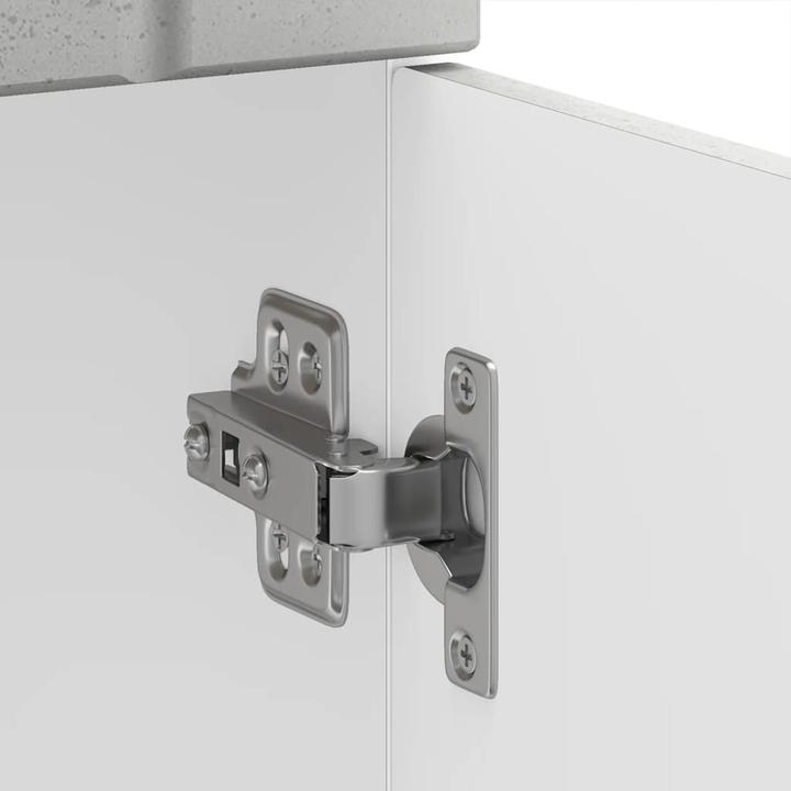 Produktbild VidaXL Küchen-Unterschrank Lucca Betongrau Holzwerkstoff Spülenunterschrank (40 x 46 x 81.5 cm)