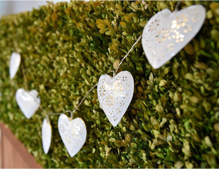 Actual product image Angela Bruderer LED-Lichterkette «Herz» (1.44 m)