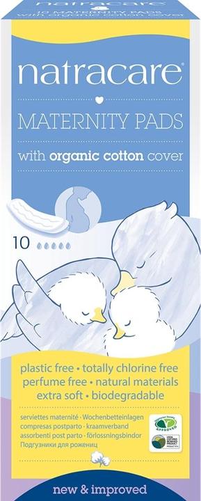 Natracare Maternity Pads (10 x, Wochenbettbinden)