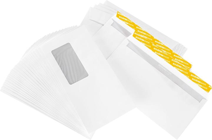 Image du produit Schäfer Shop Enveloppes Pure, DIN long avec adhésif, 250 pièces (DL, 250 x)