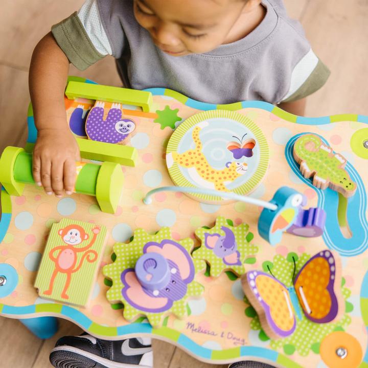 Image du produit Melissa & Doug Table de jeu en bois Jungle