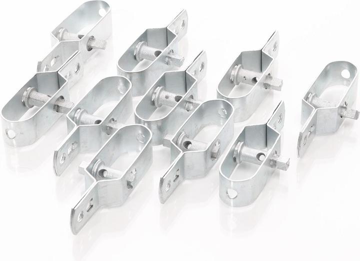 Actual product image Toboli 10 pcs Wire Tensioner Set Galvanised Wire Tightener Strainer Garden Wire Fence Cable Tool