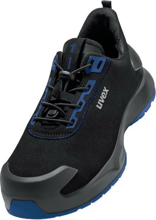 Uvex Sports uvex 1 x-craft low shoes S2 68147 black, blue width 10 size 42 (S2, 42)