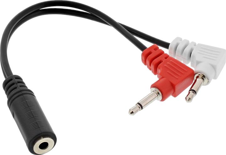 Image du produit InLine Casque audio Câble adaptateur avion (Jack 2.5mm)