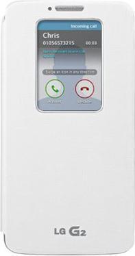 Actual product image LG G2 Flip Cover - Quick Window