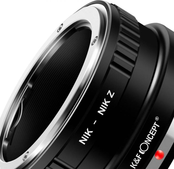 Produktbild K&F Concept High Precision lens adapter, matte paint, orange, EF-FX IV PRO