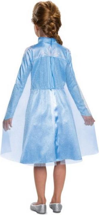Produktbild Disguise Classic Costume - Elsa Traveling Dress (116 cm) (129979L) (116, 122, 110 C, 120 C, 115 C)