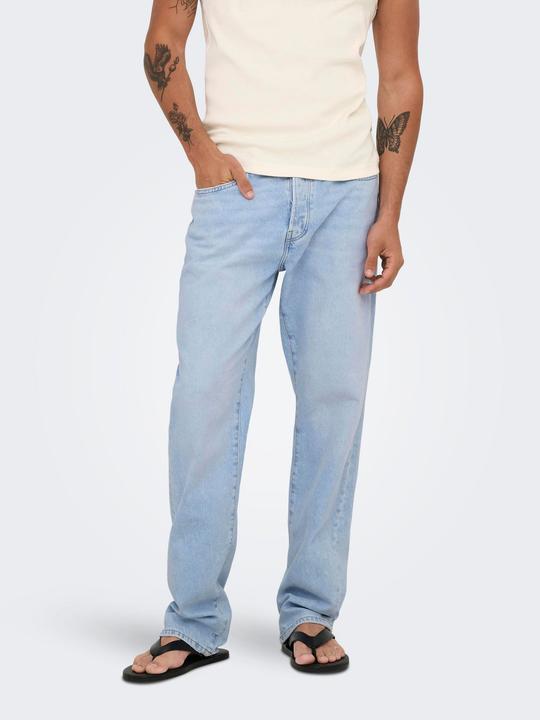 Image du produit Only & Sons Onsedge Straight Box Tai Dnm Cbo Noos (W33/L34)