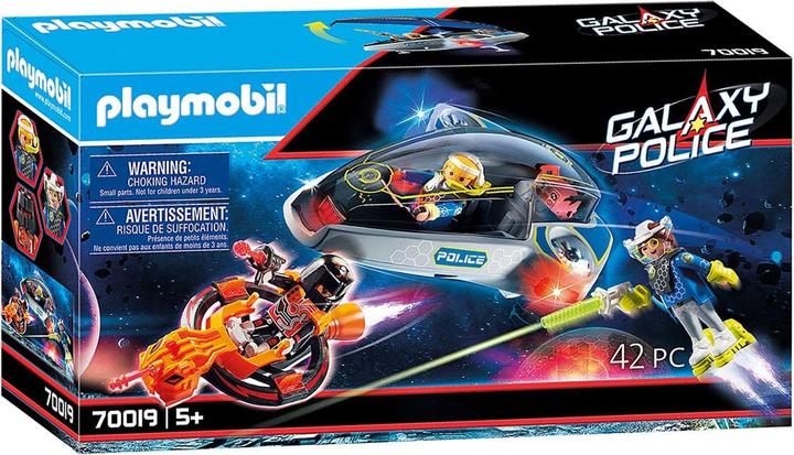 Actual product image Playmobil Galaxy Police Glider (70019, Playmobil Space)