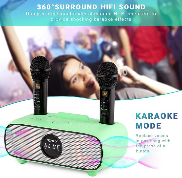 Produktbild Dlara Karaoke Maschine (Passiv, 2x 15 W)