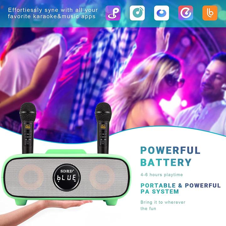 Produktbild Dlara Karaoke Maschine (Passiv, 2x 15 W)