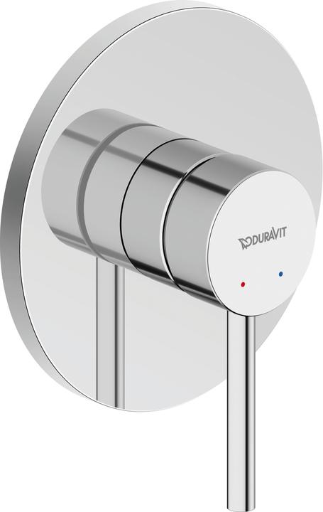 Actual product image Duravit Circle single lever mixer set, concealed, chrome, CE4210007010