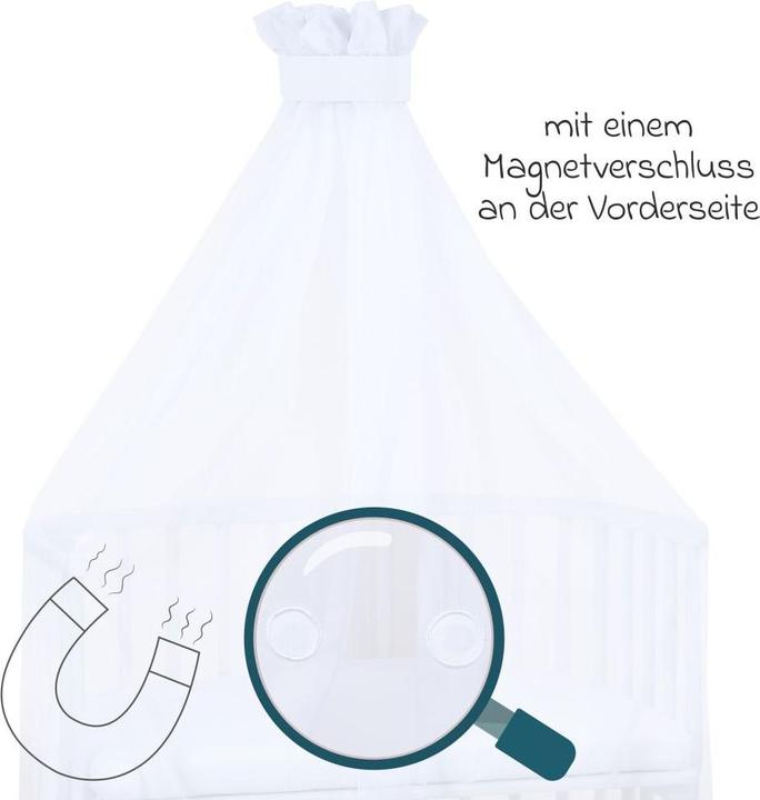 Produktbild Babybay Betthimmel & Himmelstangen Moskitoschutz und Himmel für alle Beistellbetten bis