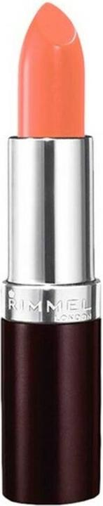 Actual product image Rimmel London Lasting Finish Lipstick #210 -coral Oin Gold (210 Coral in gold)