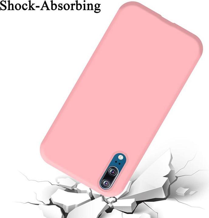 Actual product image Cadorabo TPU Liquid Silicone Case Cover (Cubot P20)