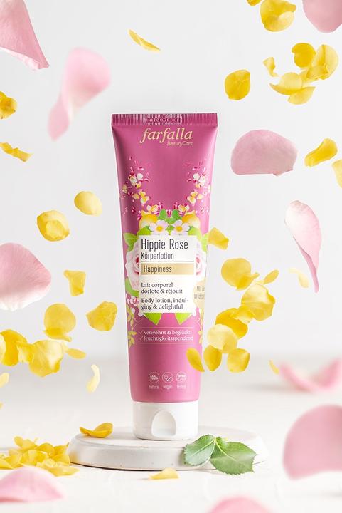 Immagine prodotto Farfalla Lozione per il corpo Hippie rose Happiness Lot (Crema corpo, 150 ml)