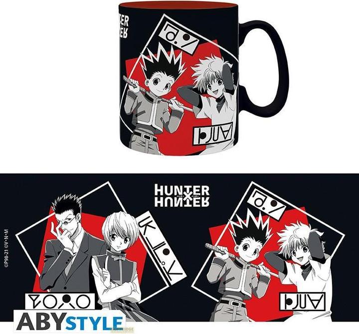 Produktbild ABYstyle Hunter x Hunter Tazza 460ml : Gon's Group (460 ml, 2 x)